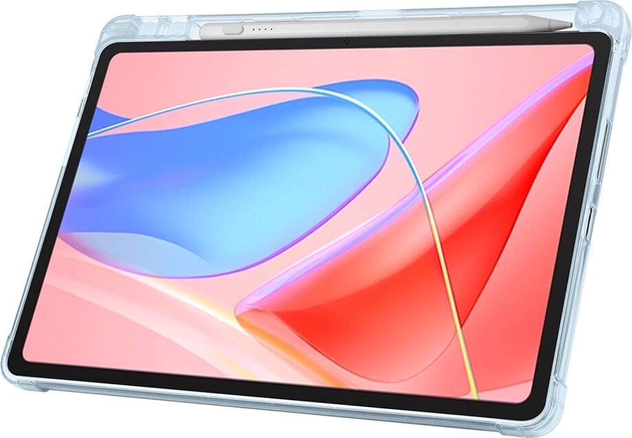 Lenovo Tab TB-311FU Yatay ve Dikey Standlı Antişok Köşe Korumalı Kalemlikli Origami Slikon Kılıf