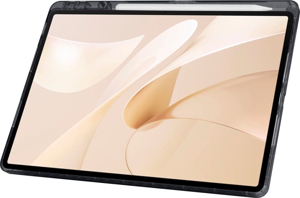 Huawei Matepad 12X Yatay ve Dikey Standlı Antişok Köşe Korumalı Kalemlikli Origami Slikon Kılıf