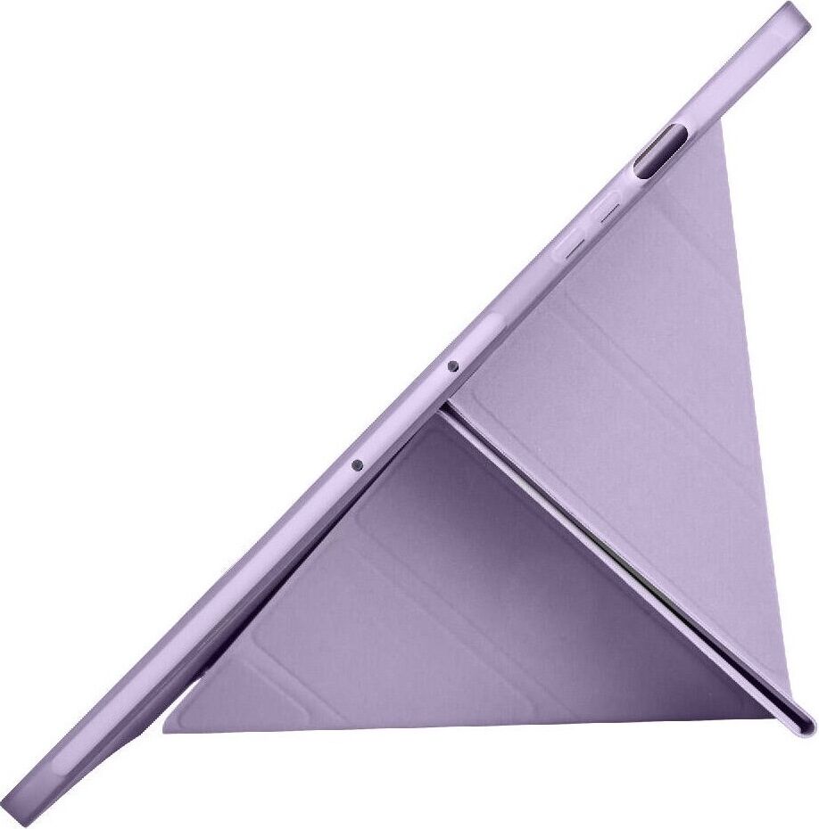 Samsung Galaxy Tab S10 Fe Plus 13.1 Inc 2025 Yatay ve Dikey Standlı Antişok Köşe Korumalı Kalemlikli Origami Slikon Kılıf Sm- X620