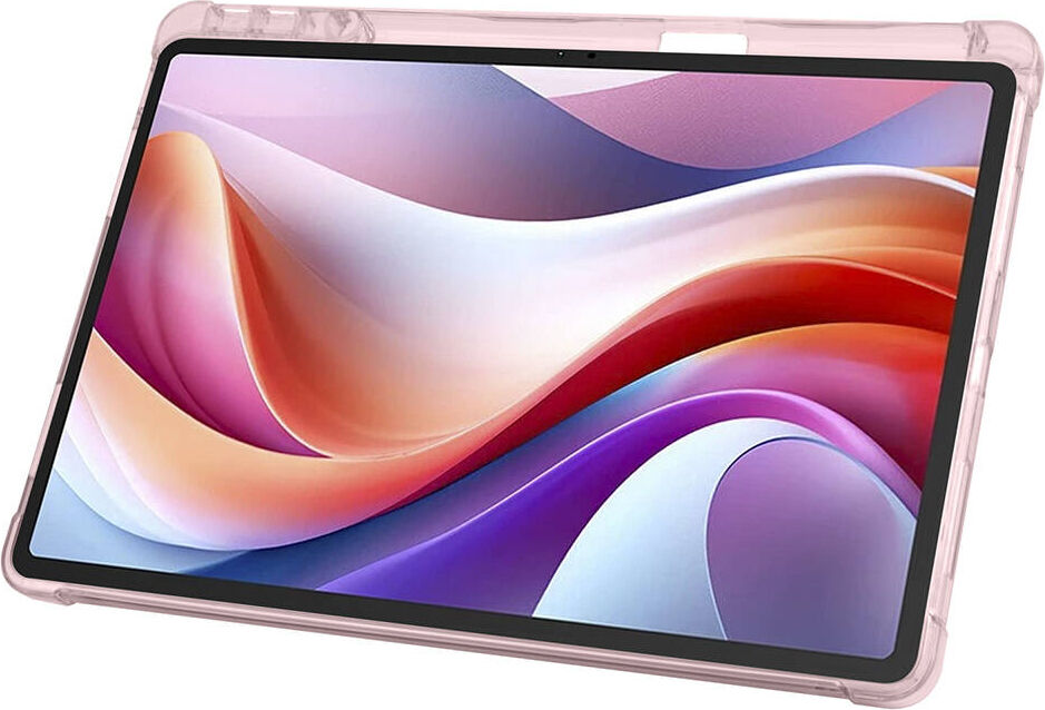 Lenovo M11 TB-330FU Yatay ve Dikey Standlı Antişok Köşe Korumalı Kalemlikli Origami Slikon Kılıf
