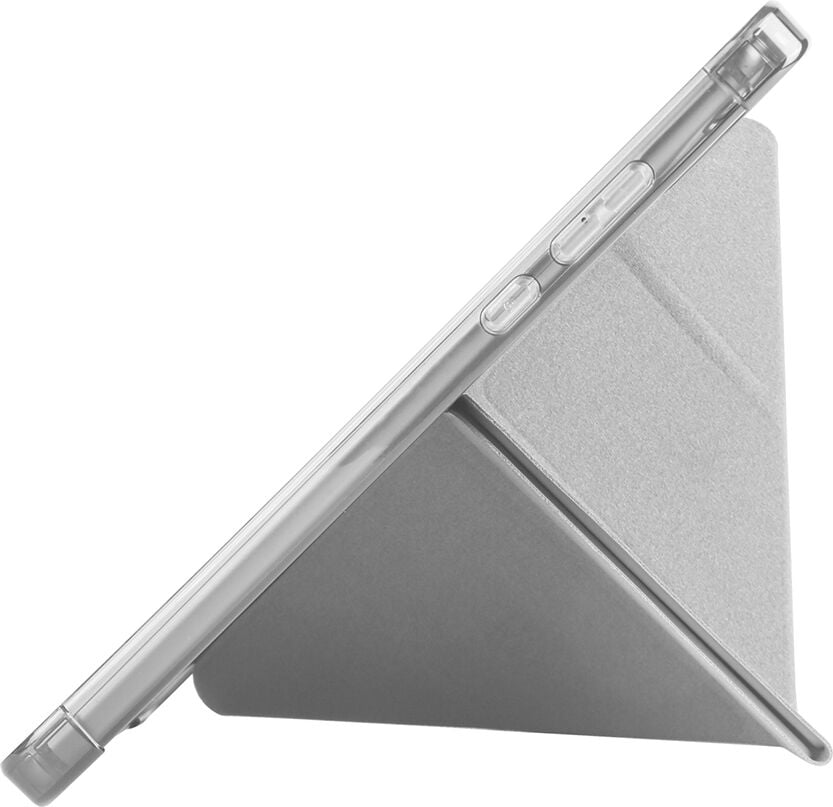 Huawei Matepad 11 2021 Uyumlu Yatay ve Dikey Standlı Antişok Köşe Korumalı Kalemlikli Origami Slikon Kılıf