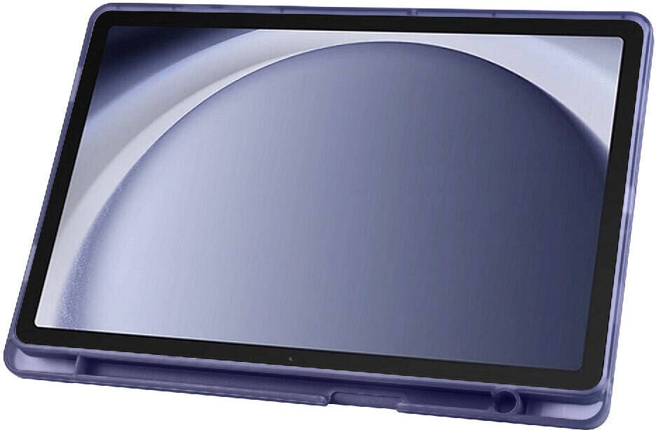 Samsung Galaxy Tab A8 X200 (10.5 Inc) Uyumlu Yatay ve Dikey Standlı Antişok Köşe Korumalı Kalemlikli Origami Slikon Kılıf