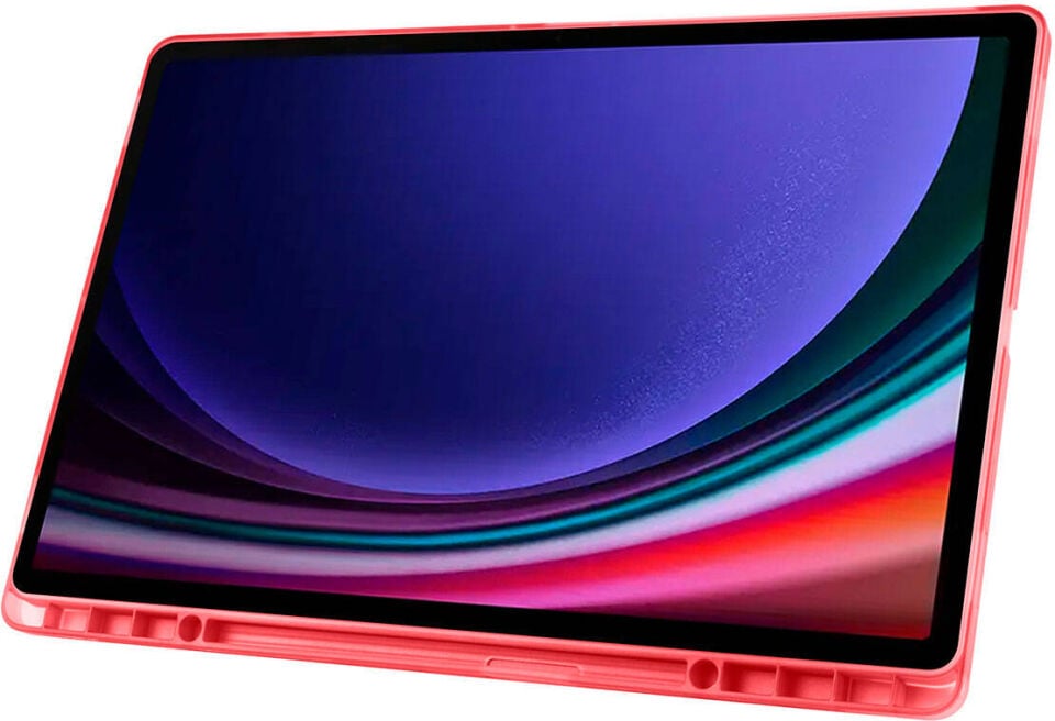 Samsung Galaxy Tab S8 2022 Yatay ve Dikey Standlı Antişok Köşe Korumalı Kalemlikli Origami Slikon Kılıf Sm- X700 X706