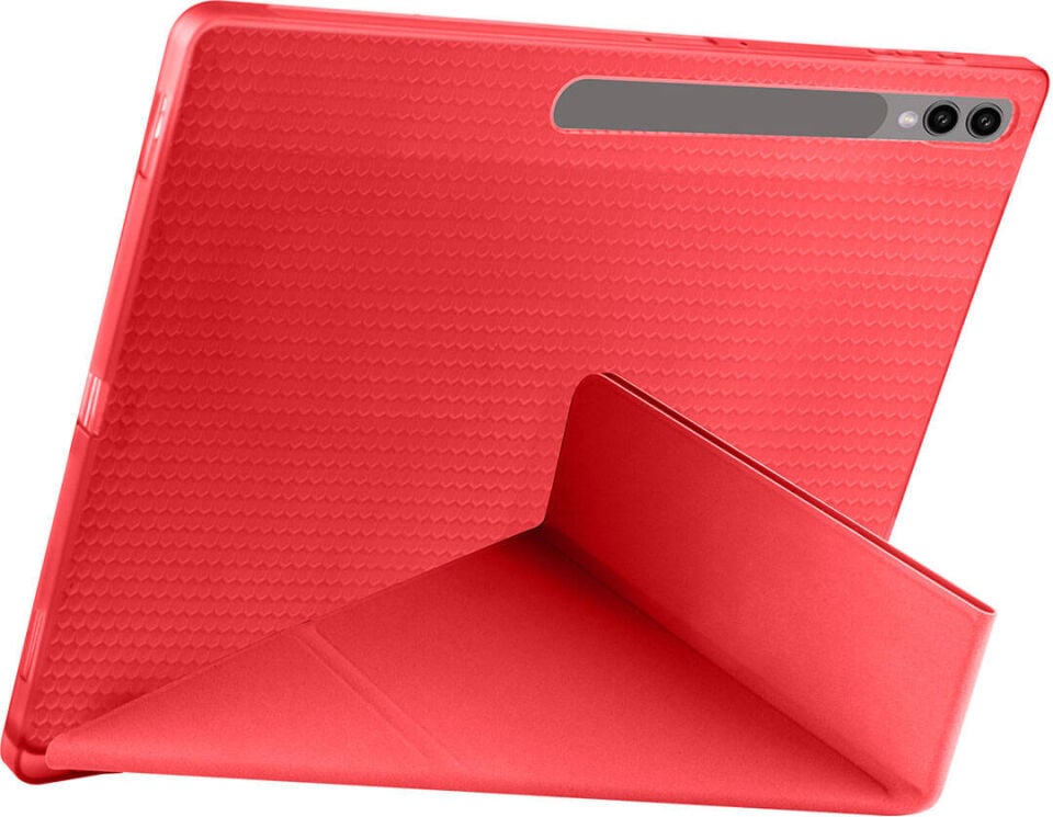 Samsung Galaxy Tab S8 2022 Yatay ve Dikey Standlı Antişok Köşe Korumalı Kalemlikli Origami Slikon Kılıf Sm- X700 X706