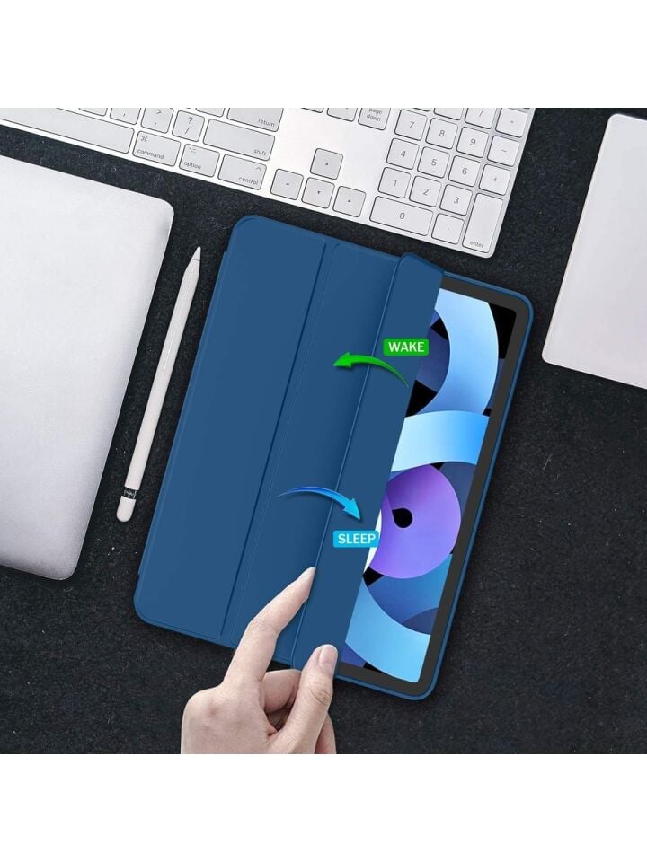 Apple iPad Air 4. Nesil 10.9 (2020) Kalemlikli Yatay Standlı Stromix Smart Kılıf A2316 A2324 A2325 A2072