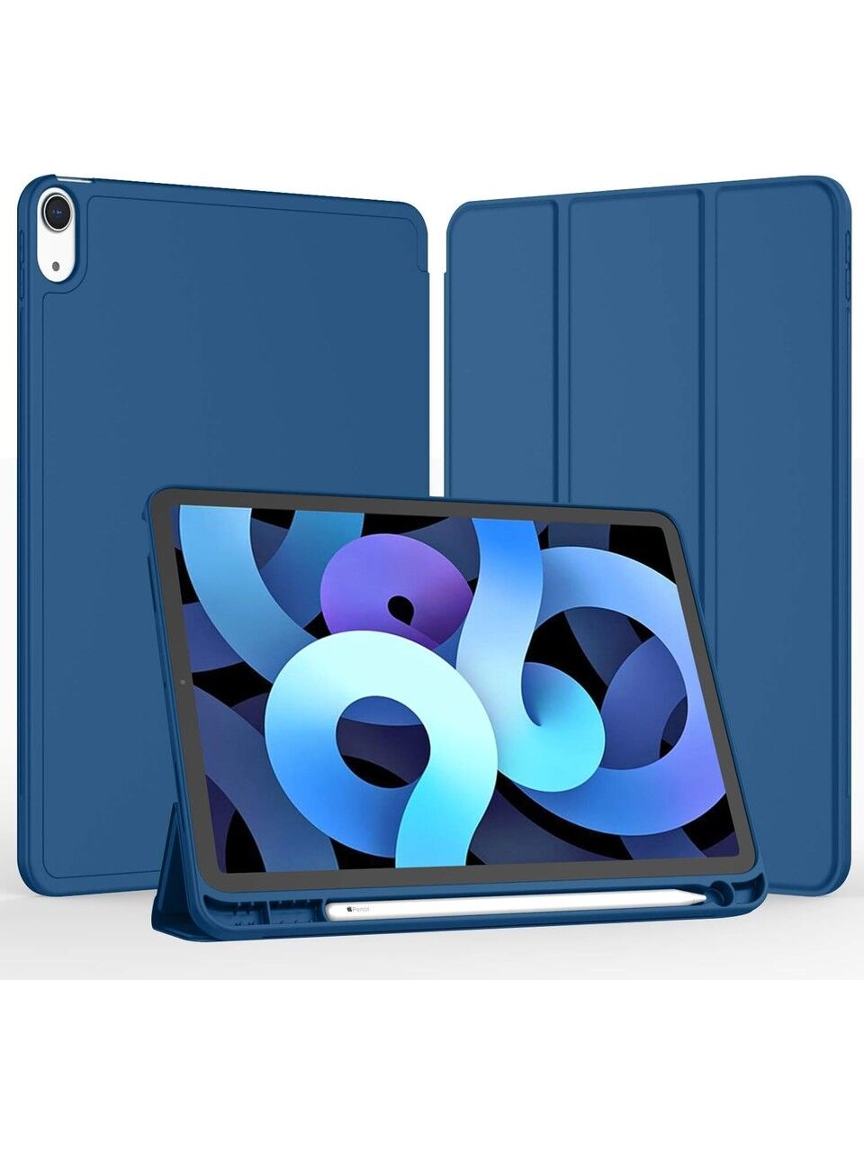 Apple iPad Air 11 M2 (2024) Kalemlikli Uyku Modlu Yatay Standlı Stromix Smart Kılıf