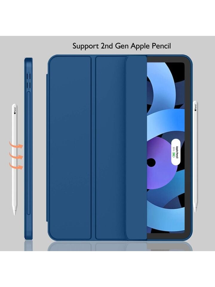 Apple iPad Air 11 M3 (2025) Kalemlikli Uyku Modlu Yatay Standlı Stromix Smart Kılıf