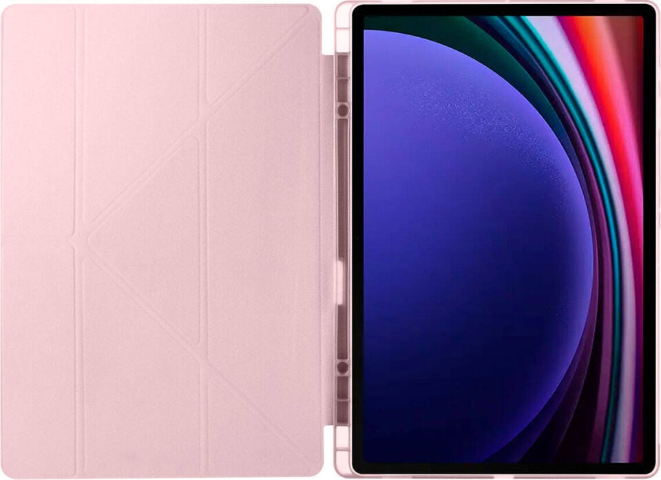 Samsung Galaxy Tab S7 2020 Yatay ve Dikey Standlı Antişok Köşe Korumalı Kalemlikli Origami Slikon Kılıf Sm- T870 T875 T878