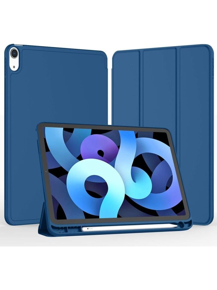 Apple iPad Air 11 M4 (2025) Kalemlikli Uyku Modlu Yatay Standlı Stromix Smart Kılıf