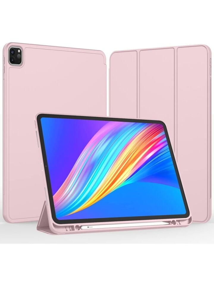 Apple iPad Pro 11 (2022) 4. Nesil Kalemlikli Yatay Standlı Stromix Smart Kılıf A2378 A2461 A2379 A2462