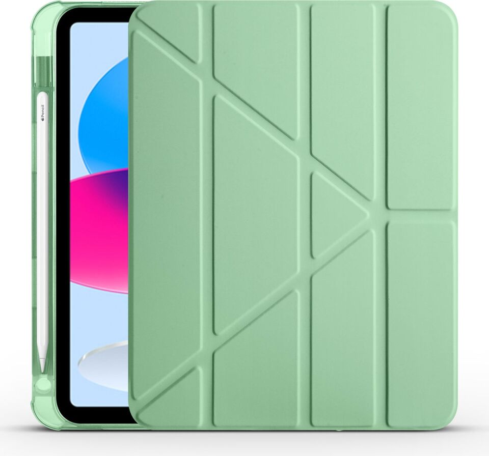 Five-E Apple iPad Air 11 M2/m3/m4 Smart Combo Türkçe Klavyeli Tablet Origami Kılıf Seti -Mouse Kalem Dahil