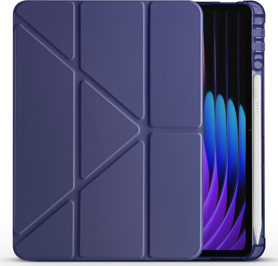 Five-E Xiaomi Mi Pad 8 / Pad 8 Pro Smart Combo Türkçe Klavyeli Tablet Origami Kılıf Seti -Mouse Kalem Dahil