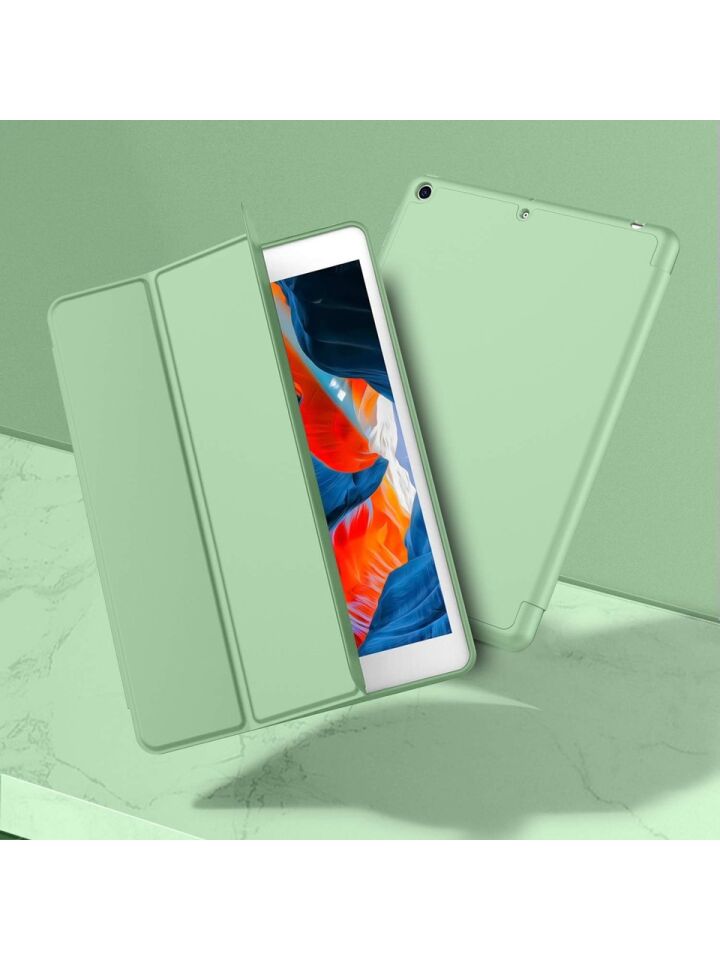 Apple iPad Air 3. Nesil 10.5 Inc (2019) Kalemlikli Yatay Standlı Stromix Smart Kılıf A2123 A2152 A2153 Yeşil