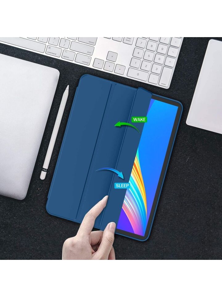Apple iPad Pro 11 (2021) 3. Nesil Kalemlikli Yatay Standlı Stromix Smart Kılıf A2377 A2459 A2301 A2460 Petrol Yeşili