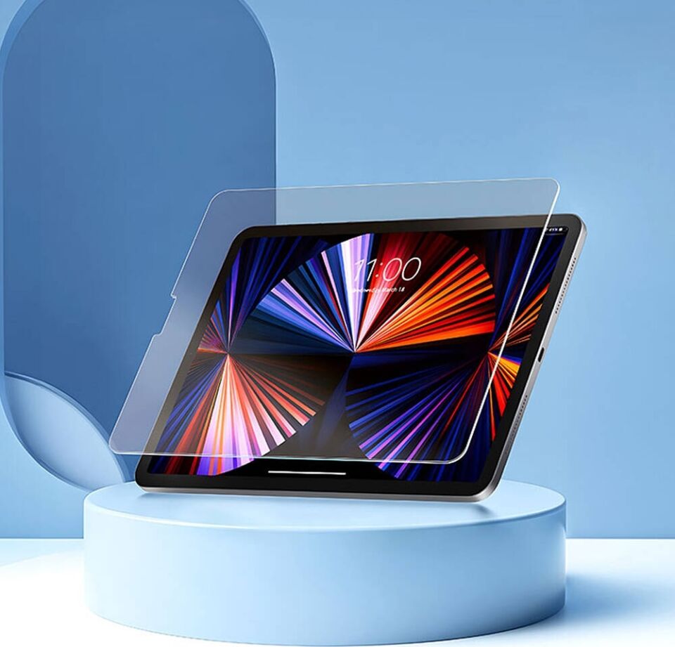 Five-E Apple iPad 9. Nesil 10.2 Inc Kolay Uygulama Aparatlı Temperli 2'li Cam Ekran Koruyucu (Kutulu) - 2 Adet A2604 A2602